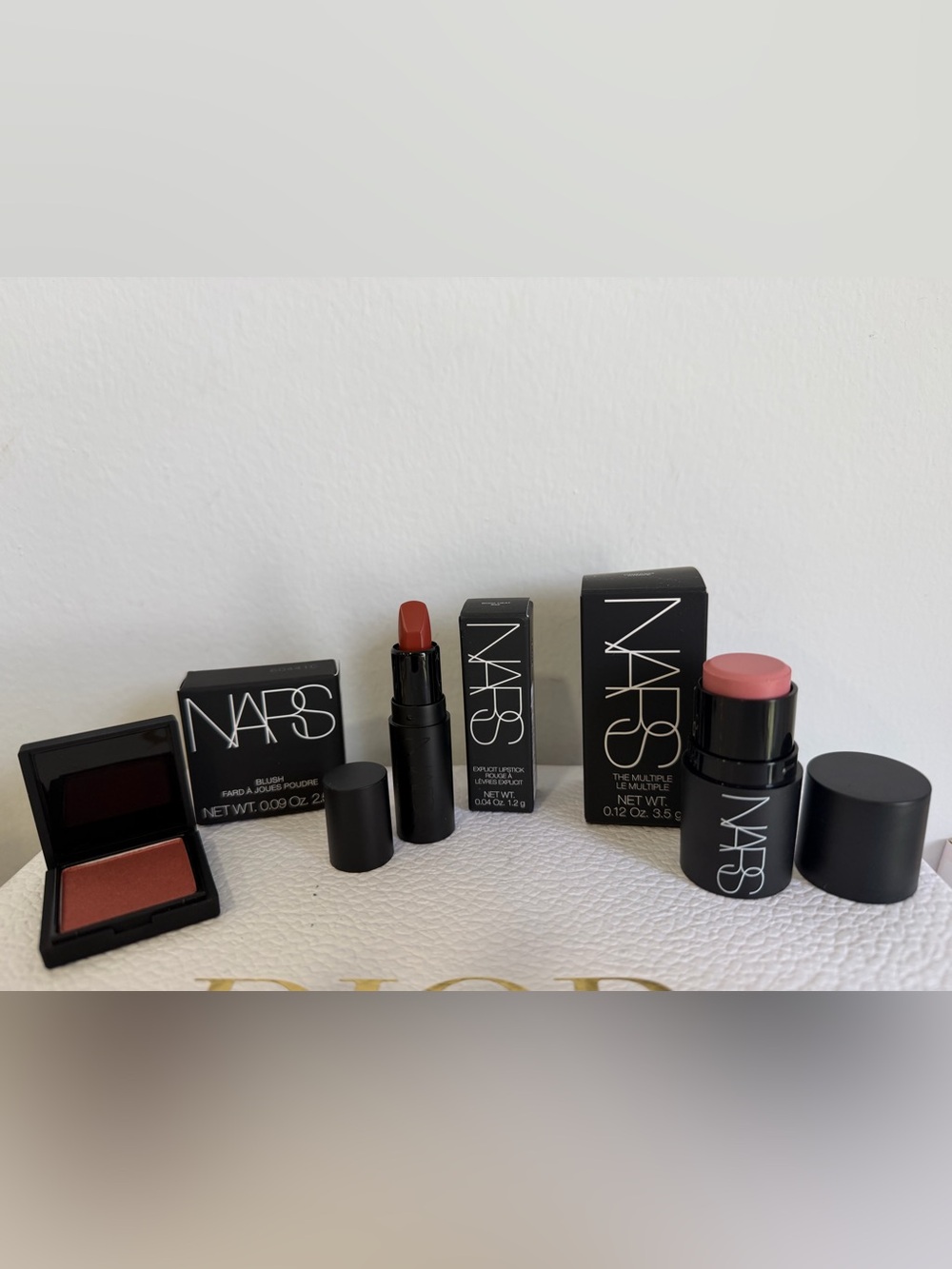 NARS Lip and Cheek Bundle - Blush, The Multiple and Explicit Lipstick